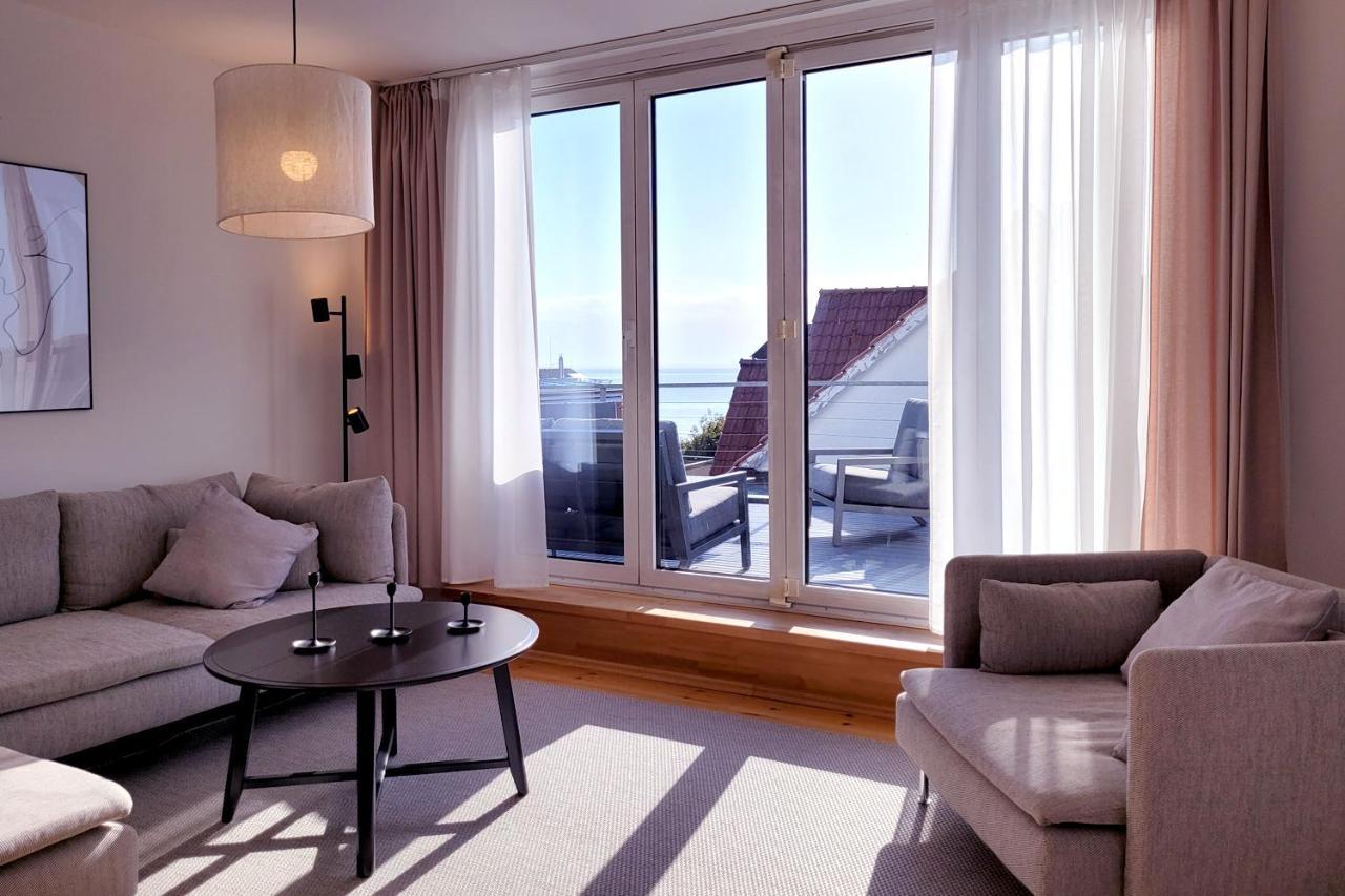Grosse Penthouse Ferienwohnung Mit Meerblick, Sonnenterrasse & Luxusbad Von "Momentic" Зирксдорф Экстерьер фото
